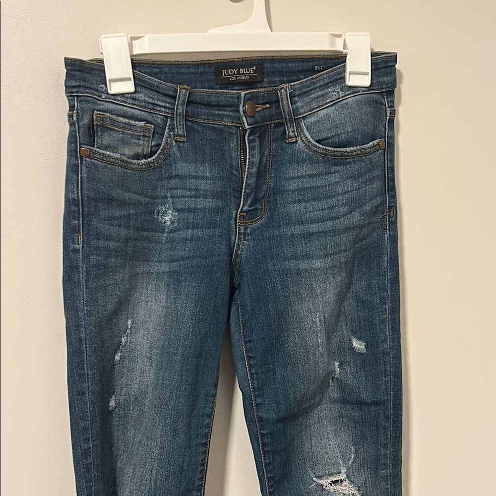 Judy Blue Distressed Jeans Size 5/27